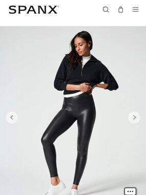 Spanx Faux Leather Leggies